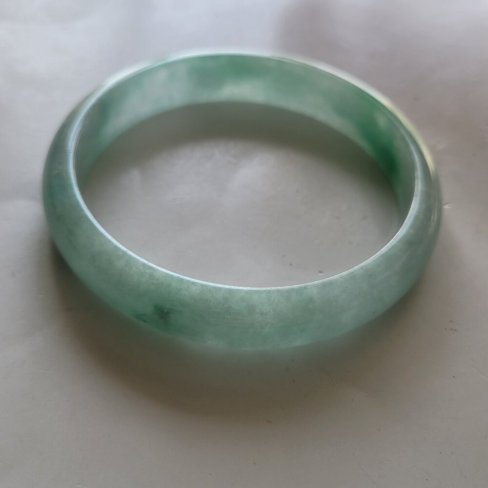 Womens Fashion Bangle Light Green Sz 8 - Picture 4 of 5
